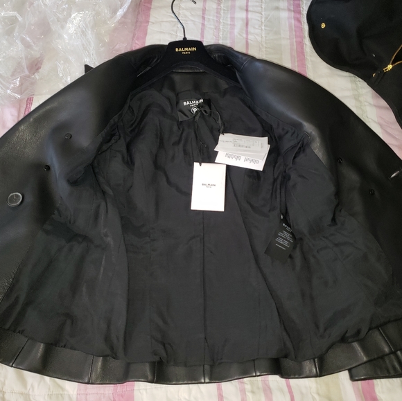 Balmain Leather Blazer - Picture 3 of 10